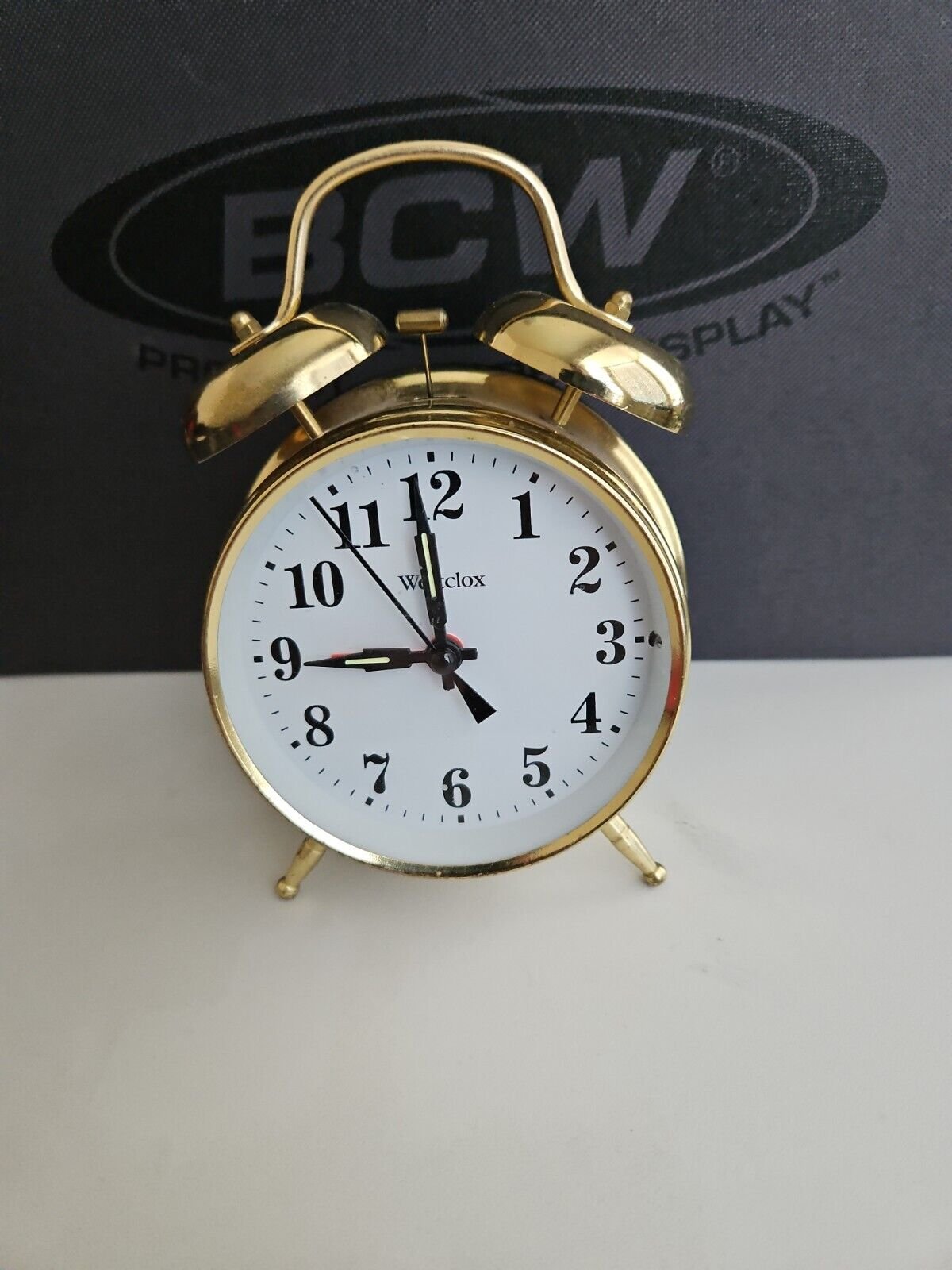 Westclox Duel Bell Battery Powered Clock