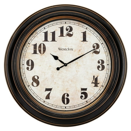 Westclox Oversized Classic Analog Round Wall Clock with Quartz Accuracy Movement- 32213