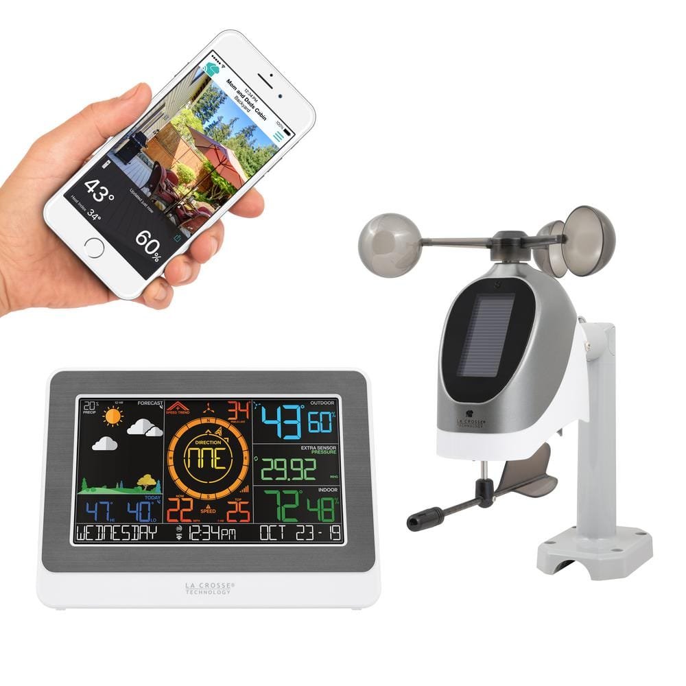 WiFi Professional Wireless Weather Station with Wind Speed & Direction