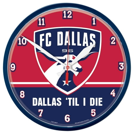 WinCraft FC Dallas 12.75 Round Wall Clock