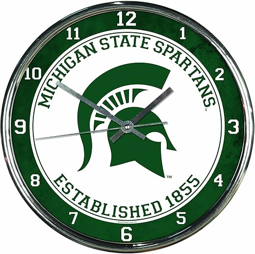 Best Michigan State Spartans Desk Clocks