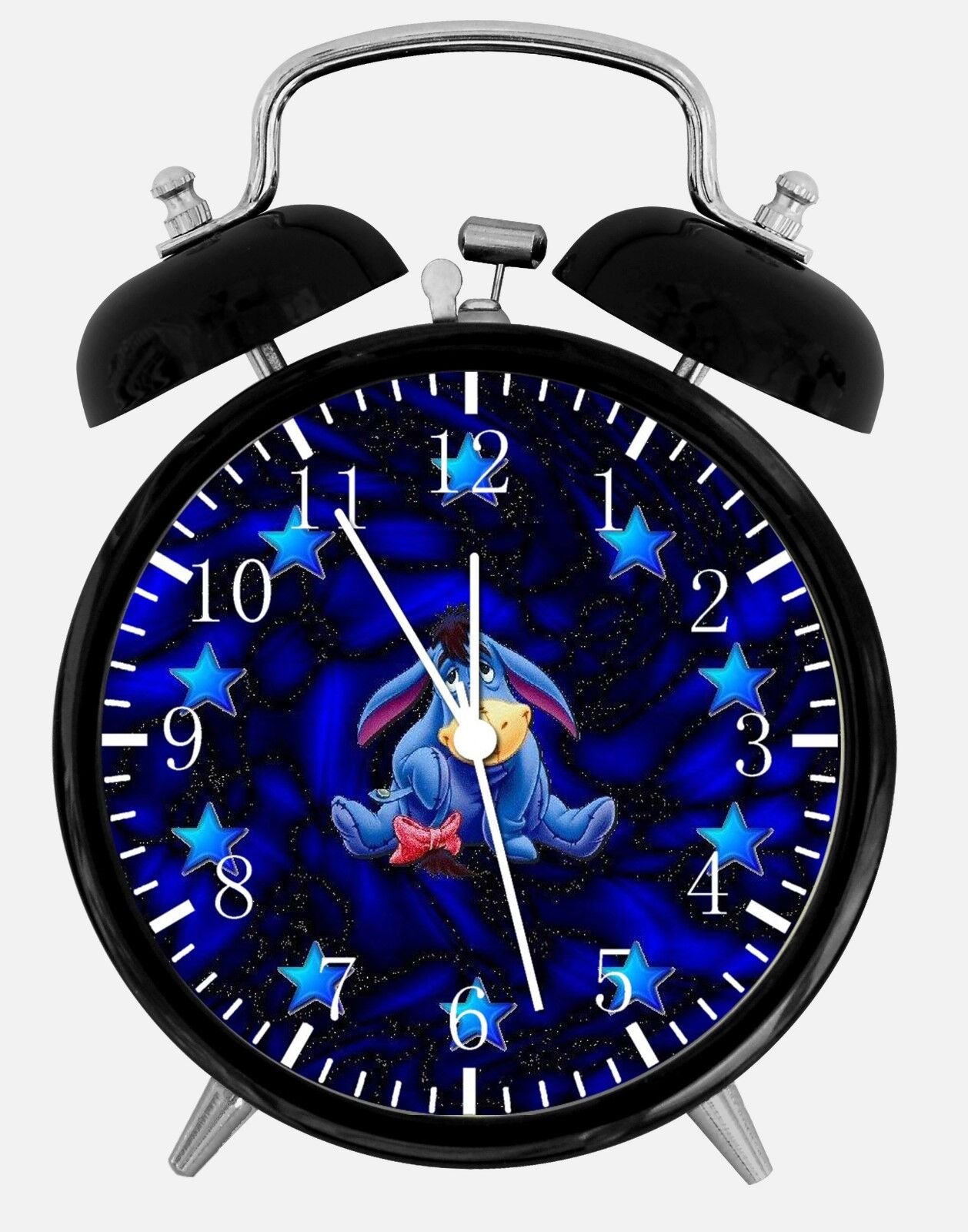 Winnie The Pooh Eeyore Alarm Desk Clock 3.75" Home or Office Decor W375
