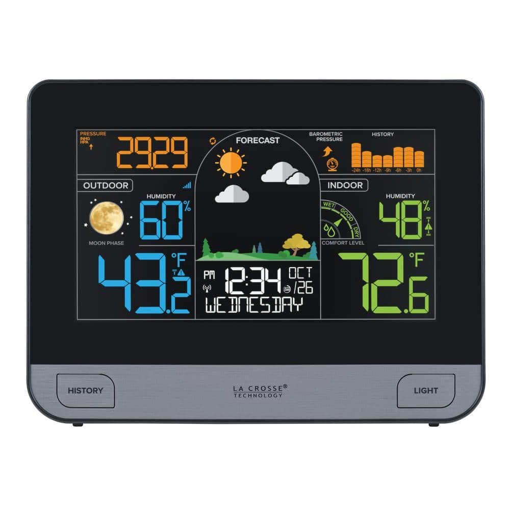 Wireless Weather Station with Atomic Time and Date