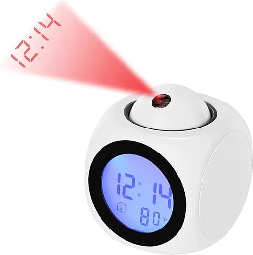 Best Vibe Lcd Talking Projection Alarm Clocks