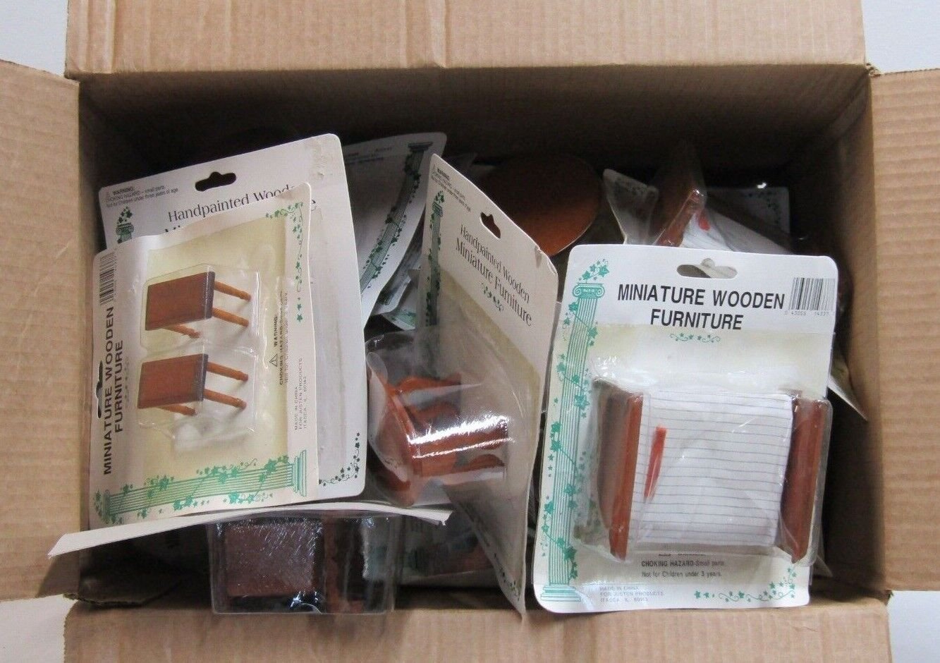 Wooden Hand Painted Miniature ~ "YOU PICK" ~ Dollhouse Furniture ~ 1:12 Scale