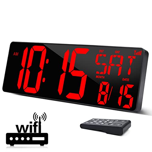 Best Wifi Digital Wall Clocks