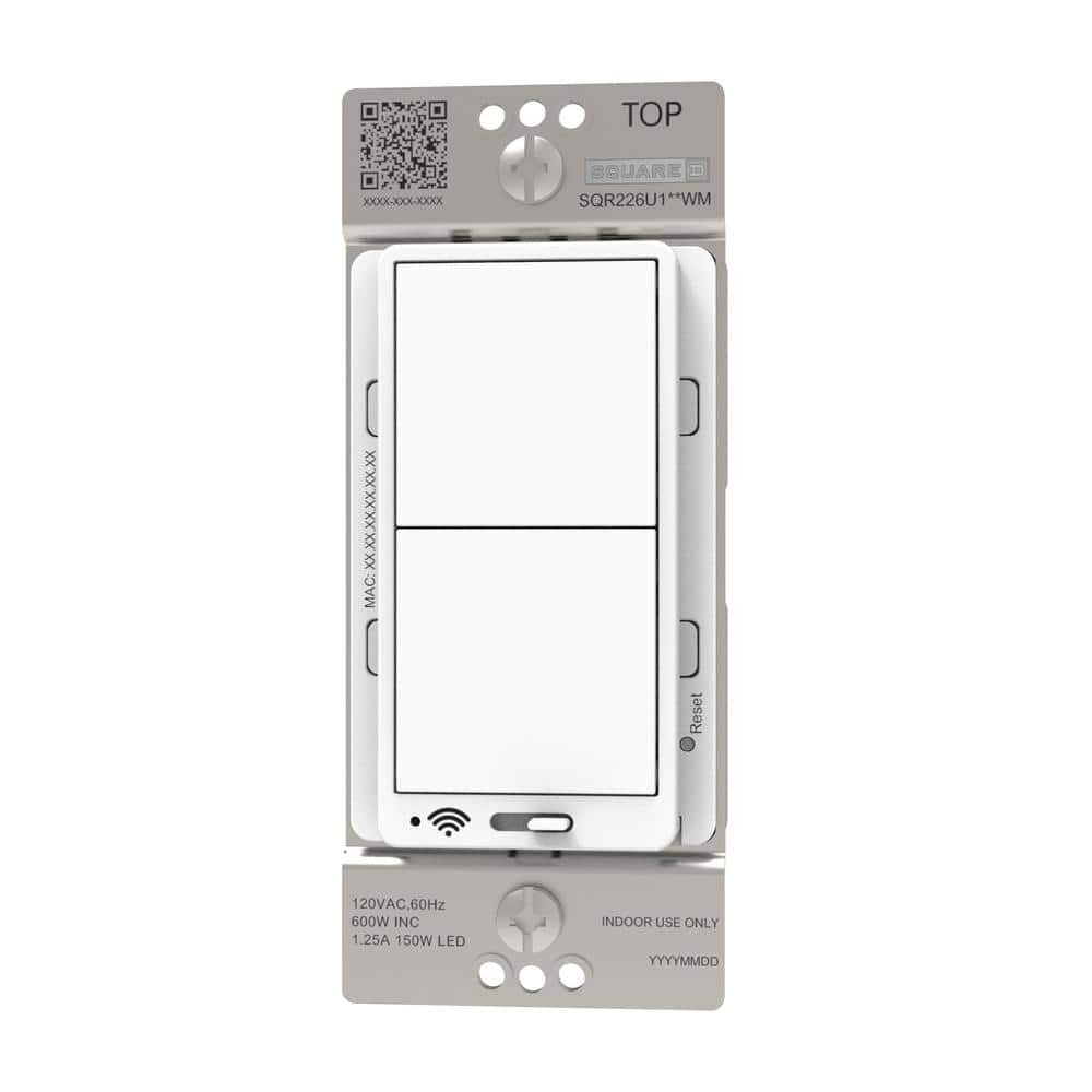 X Series 15 Amp 600 Watt Single-Pole/3-Way Matter Smart Wi-Fi Energy Monitor...