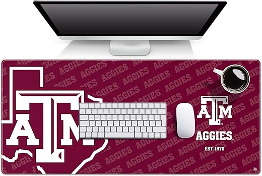 YouTheFan NCAA Texas A&M Aggies Logo Series Desk Pad