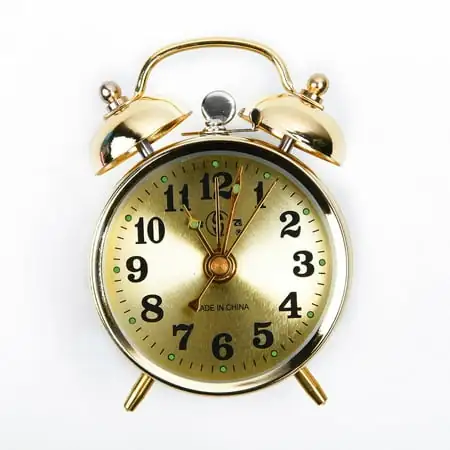 YULIJU Mechanical Gold Alarm Clocks,Cute Horseshoe Vintage Alarm Clock,Manual Wind Up Alarm Clock