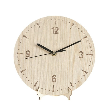 ZBFJINX Room Home Shabby Vintage Clock Decor Kitchen Antique Rustic Wooden Retro Wall Home Decor