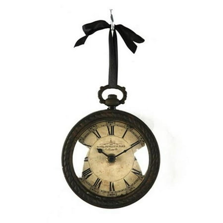 Zentique 5.25 in. Iron Wall Clock