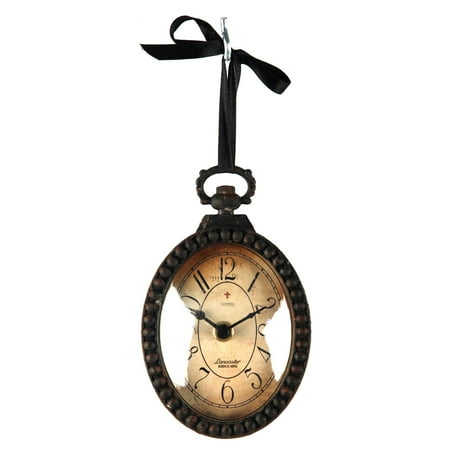 Zentique 6.25 in. Wall Iron Clock