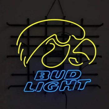 Eagles Bud Light Beer Neon Sign Lamp Bar Pub Man Cave Wall Decor Artwork Gift 24x20