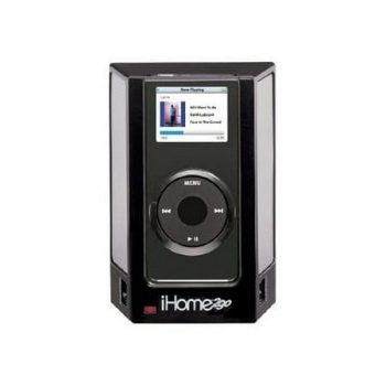 iHome iHM1B2 - Speaker dock - for portable use - black