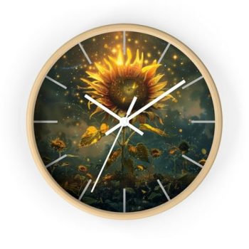 sunflower Wall Clock