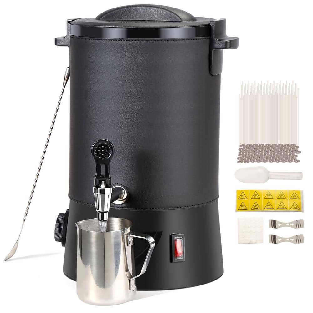 6.5L Electric Wax Melter for Candle Making, Large Easy Pour Pot with...