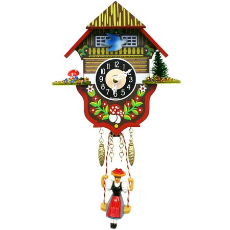 Alexander Taron 5 Engstler Battery-Operated Mini Cuckoo Wall Clock