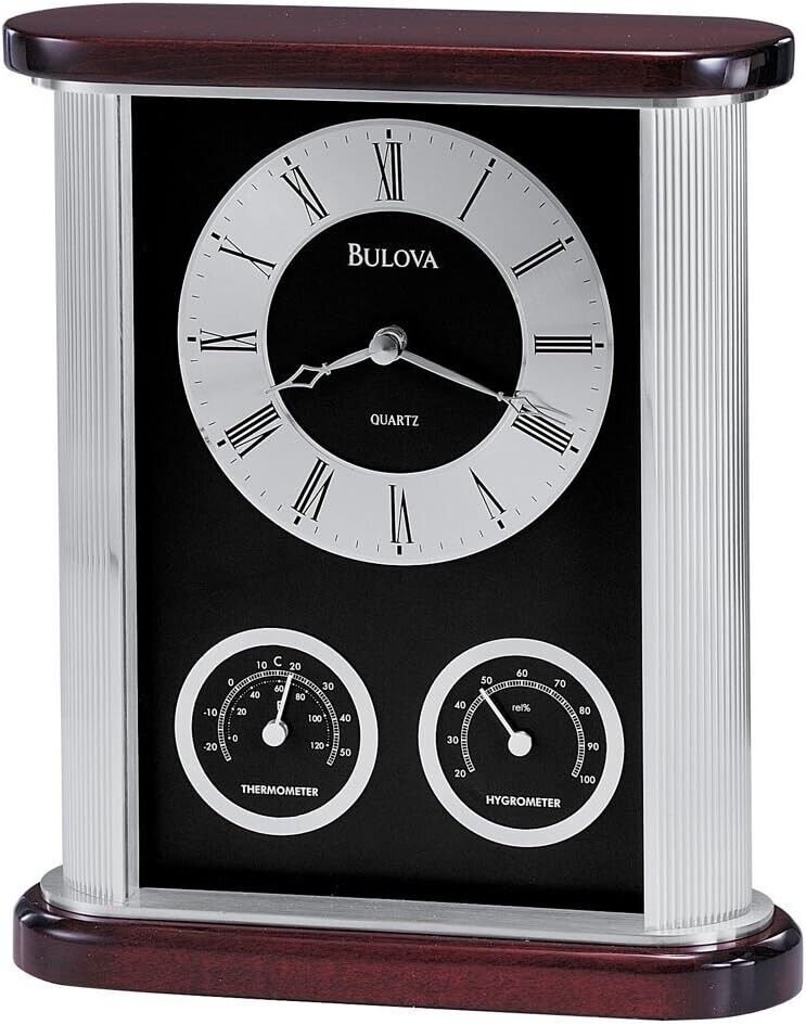 Bulova Belvedere Mantel Clock B7590 ~ New in Box