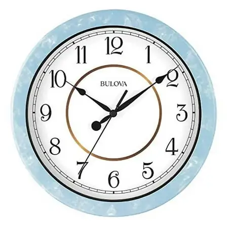 Bulova Clocks Model C4884 Skylark, Sky Blue