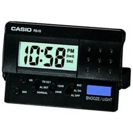 Casio Table Digital LED Alarm Clock