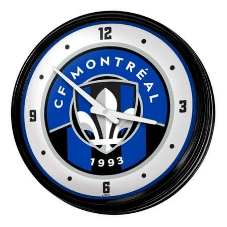 CF Montreal 18.75 Retro Lighted Wall Clock