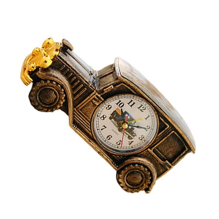 Classic Car Alarm Clock Clock Alarm Classic Car Clock Decorative Clock Travel Alarm Clock Bedside Clock 18.6*7.6CM