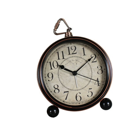 Clocks Table Clock Desktop Alarm Clock Silent Clock Silent Wall Clock Table Metal Clock