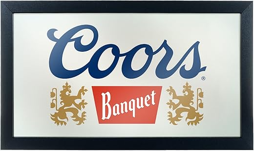 Coors Banquet Framed Logo Mirror