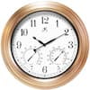 Copper Outdoor Wall Clock