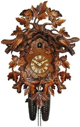 Cuckoo Clock 15 Leaves, 2 Birds 2.5041.01.P