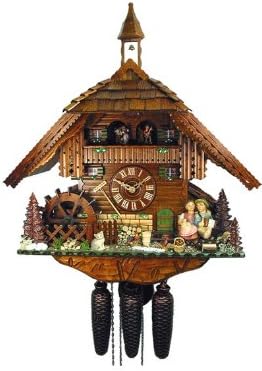 Cuckoo Clock Romantic Kiss Clock