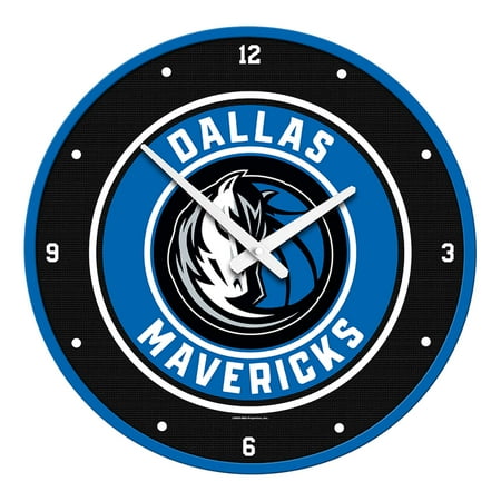 Dallas Mavericks 17.5 Modern Disc Wall Clock