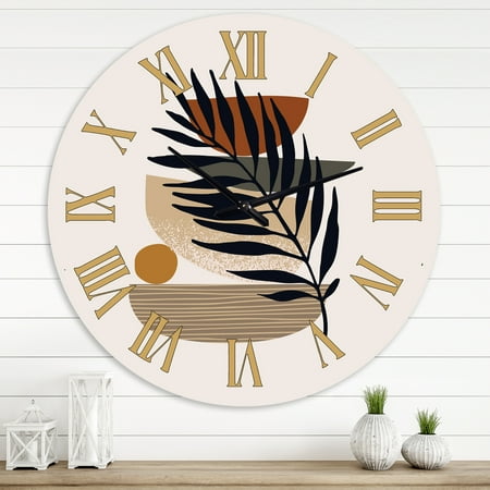 Designart 1 in Modern,Contemporary Wall Clock