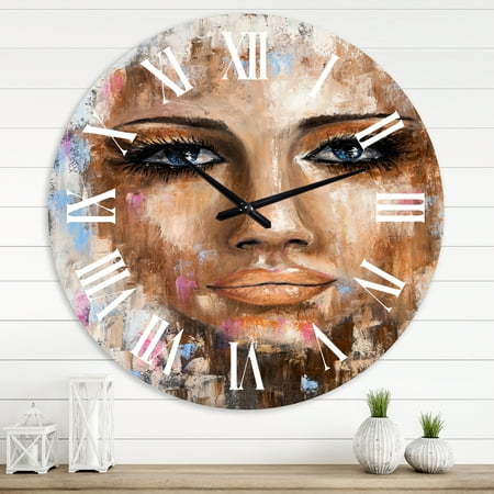 Designart 1 in Quartz Modern/Contemporary Wall Clock