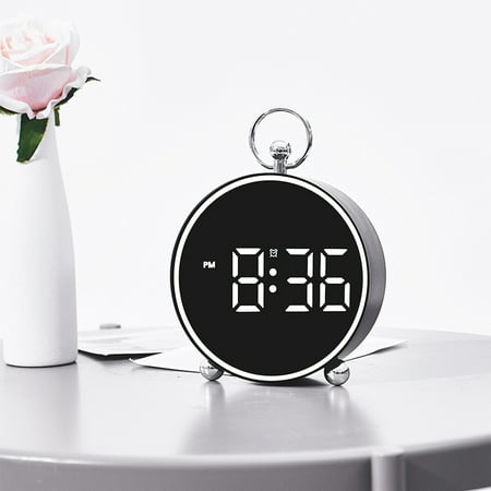 EGYMEN Alarm Clock, Electronic Led Alarm Clock With Temperature Display, Suitable For Home Use