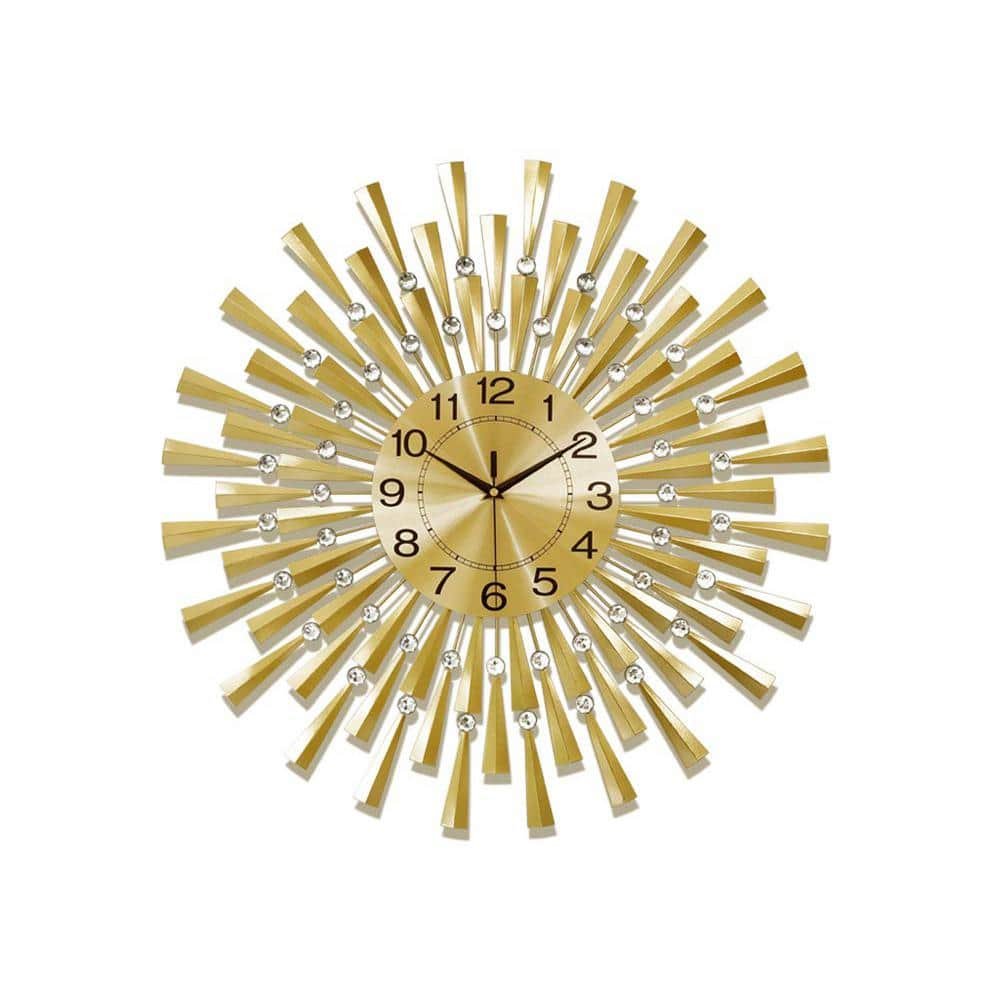 FLEB Large Wall Clocks for Living Room Decor Modern Silent Wall Clock...