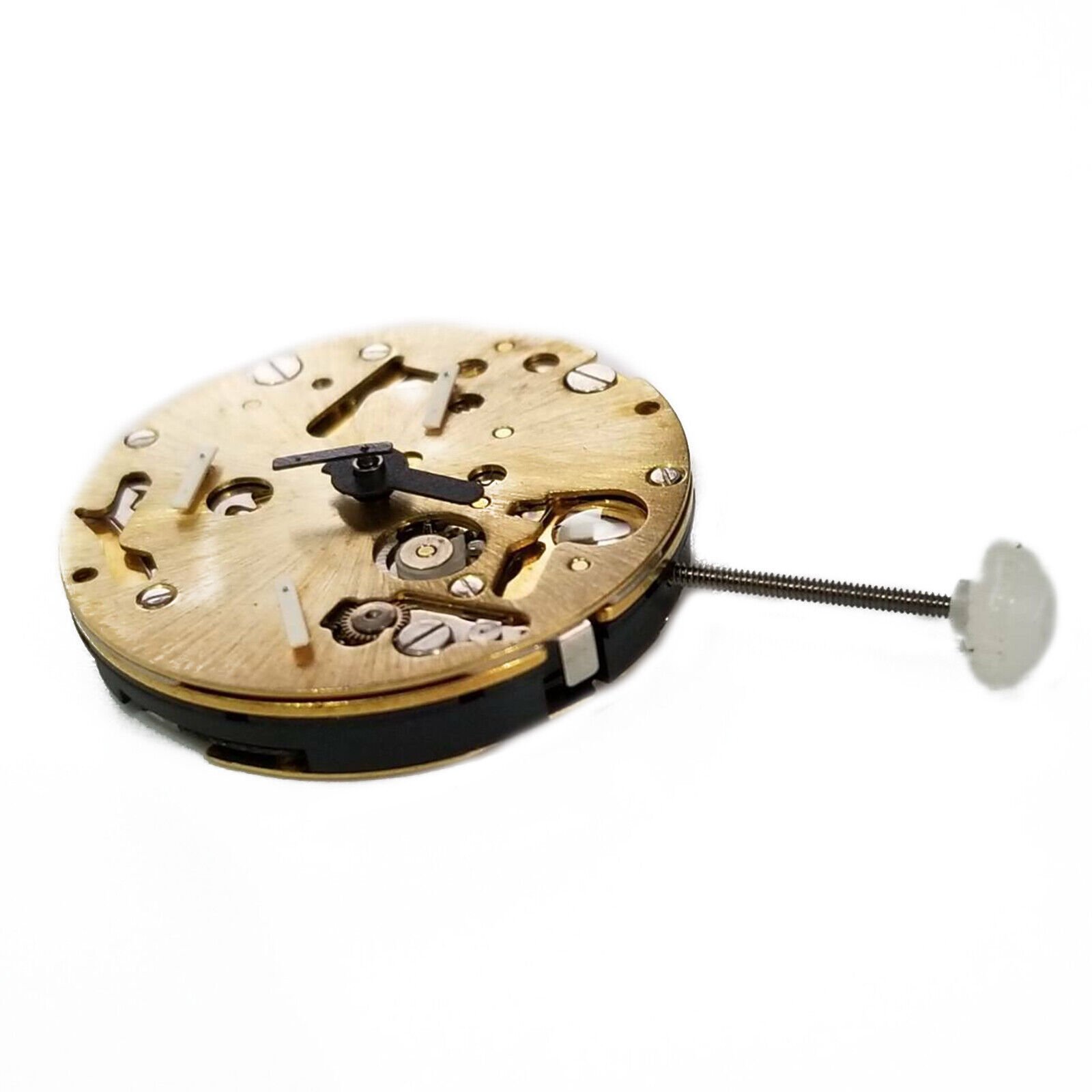 For Swiss ISA 9232/1920 Quartz Movement Gold/White Watch Repair Parts Original