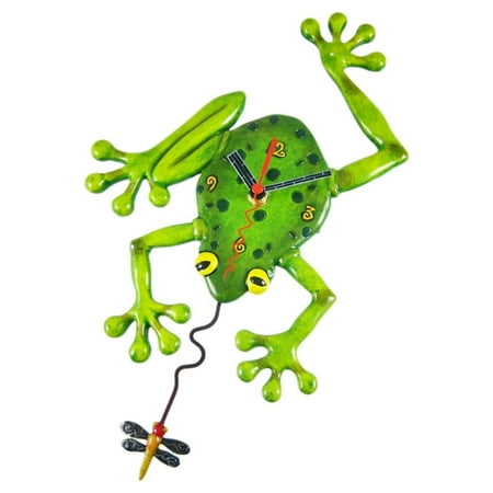 Frog Fly Pendulum Clock