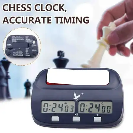 Helenmas Clock Go Clock Chess Chinese Other Electronic and Chess Accurate & Timing Chess Clock Black