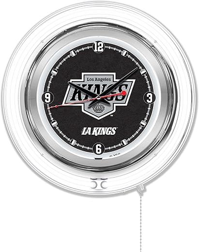 Holland Bar Stool Co. Los Angeles Kings 15 Double Neon Wall Clock