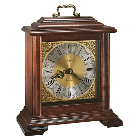 Howard Miller 612481 11-1/2 X 9-1/4 Medford Hardwood Analog Table Top Clock - Windsor