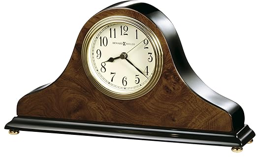 Howard Miller Baxter Table Clock 645-578 Modern with Quartz Movement.