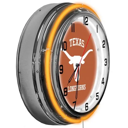 Imperial Texas Longhorns 18'' Logo Neon Clock