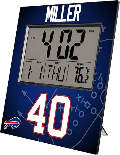 Joel Bitonio NFL Digital Desk & Wall Clock