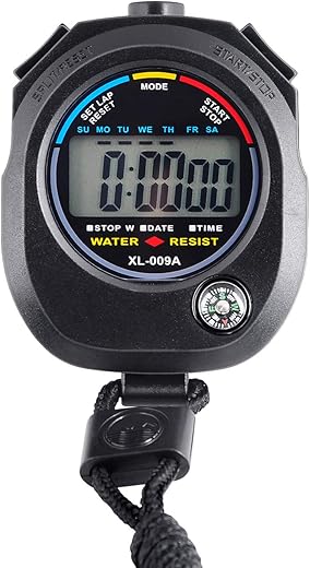 KingL Digital Stopwatch Timer - Interval Timer with Large Display