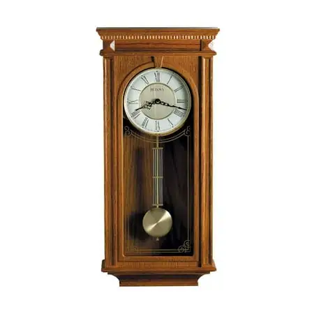 Manorcourt Wall Clock by Bulova - 11.25 Inches Wide