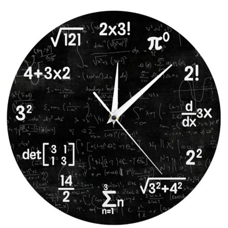 Mathematical Equation Modern Minimalist Decorative Wall Clock