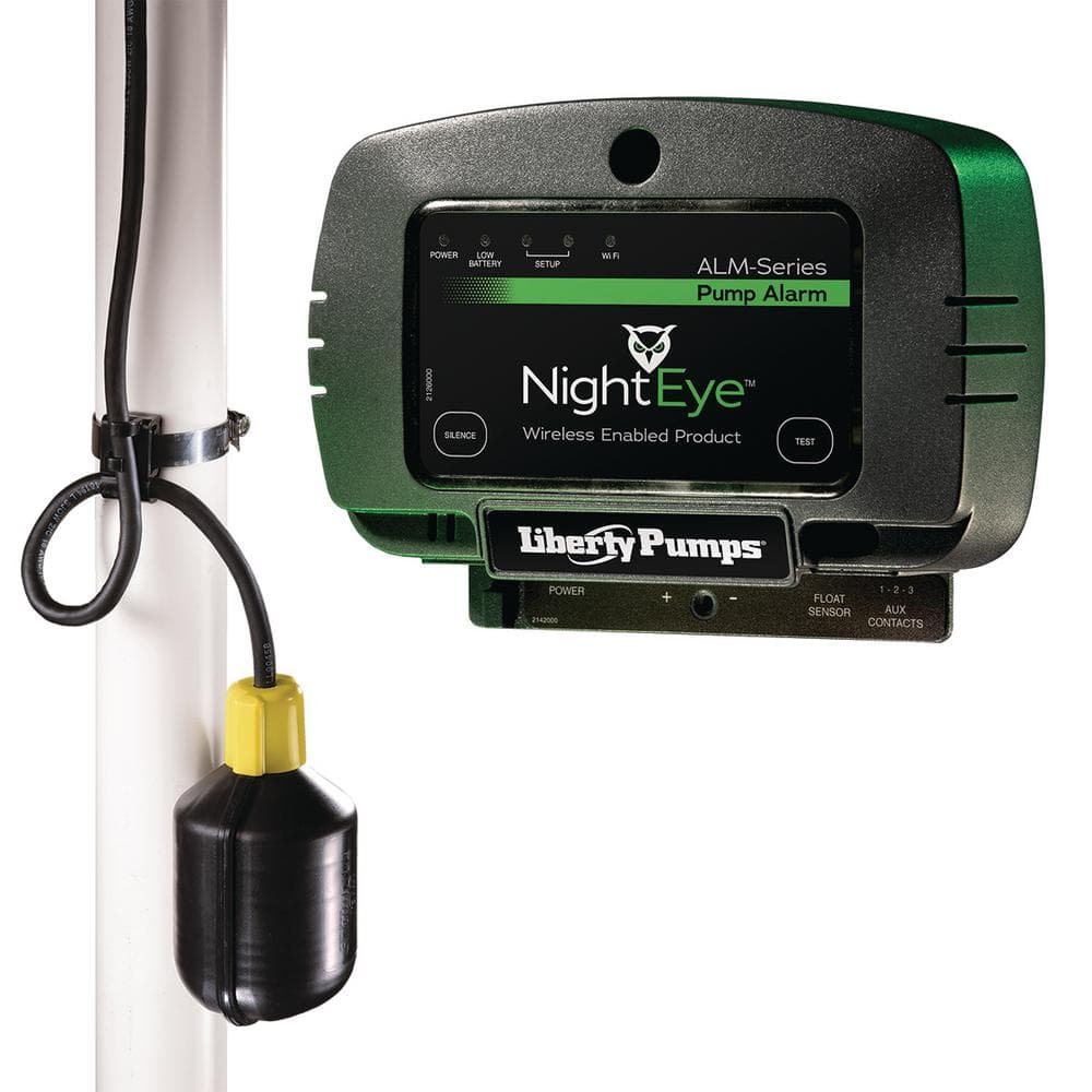 Night Eye Wireless Enabled Alarm with Wide Angle Float