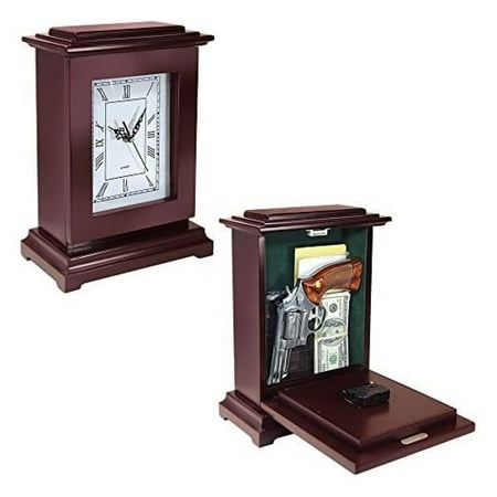 Peace Keeper Tall Rectangular Working Clock Gun Concealment Diversion Safe