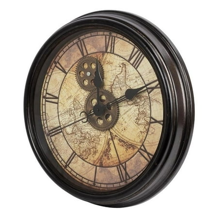 Pemberly Row Modern / Contemporay 18 inches Classic Glen Wall Clock